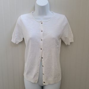 NWT LOFT short sleeve cardigan